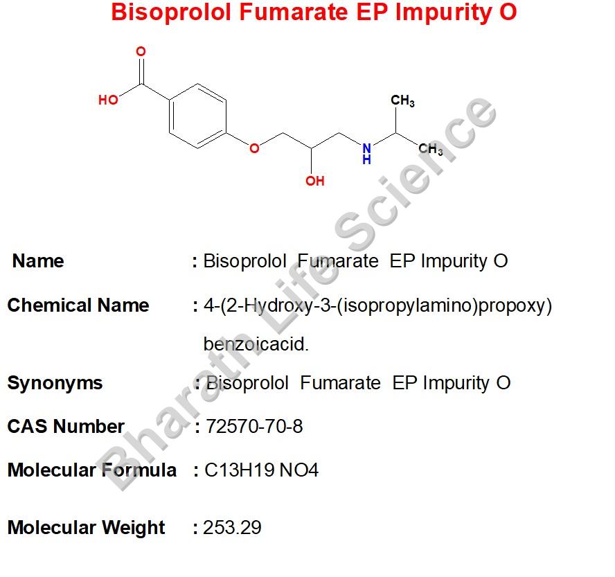 Bisoprolol  Fumarate  EP Impurity O